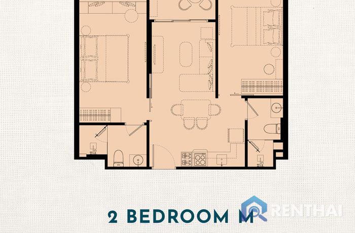 Unit Plans - 2 Bedrooms