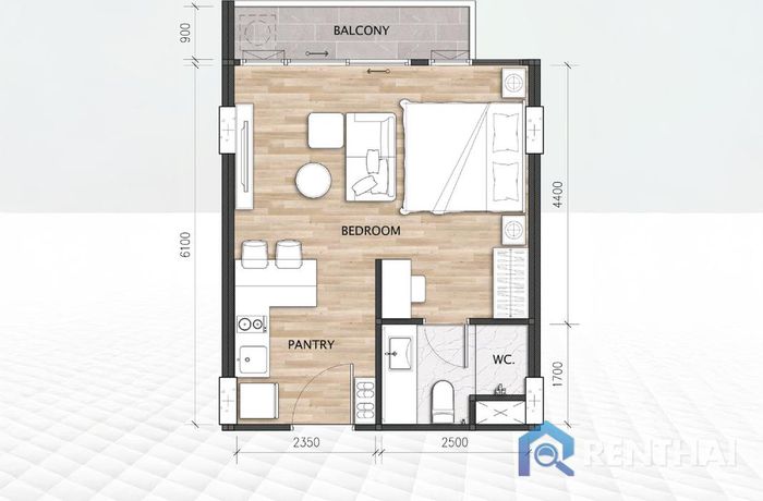 Планировка объектов - Studio